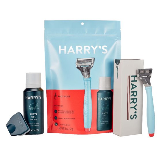 Starter Set with Razor and Foaming Shave Gel